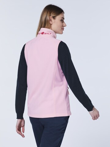 Polo Sylt Vest in Pink