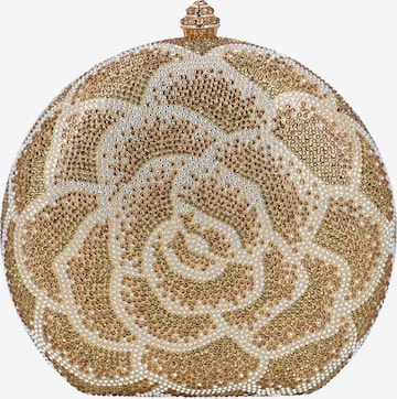 faina - Bolso de noche en oro: frente