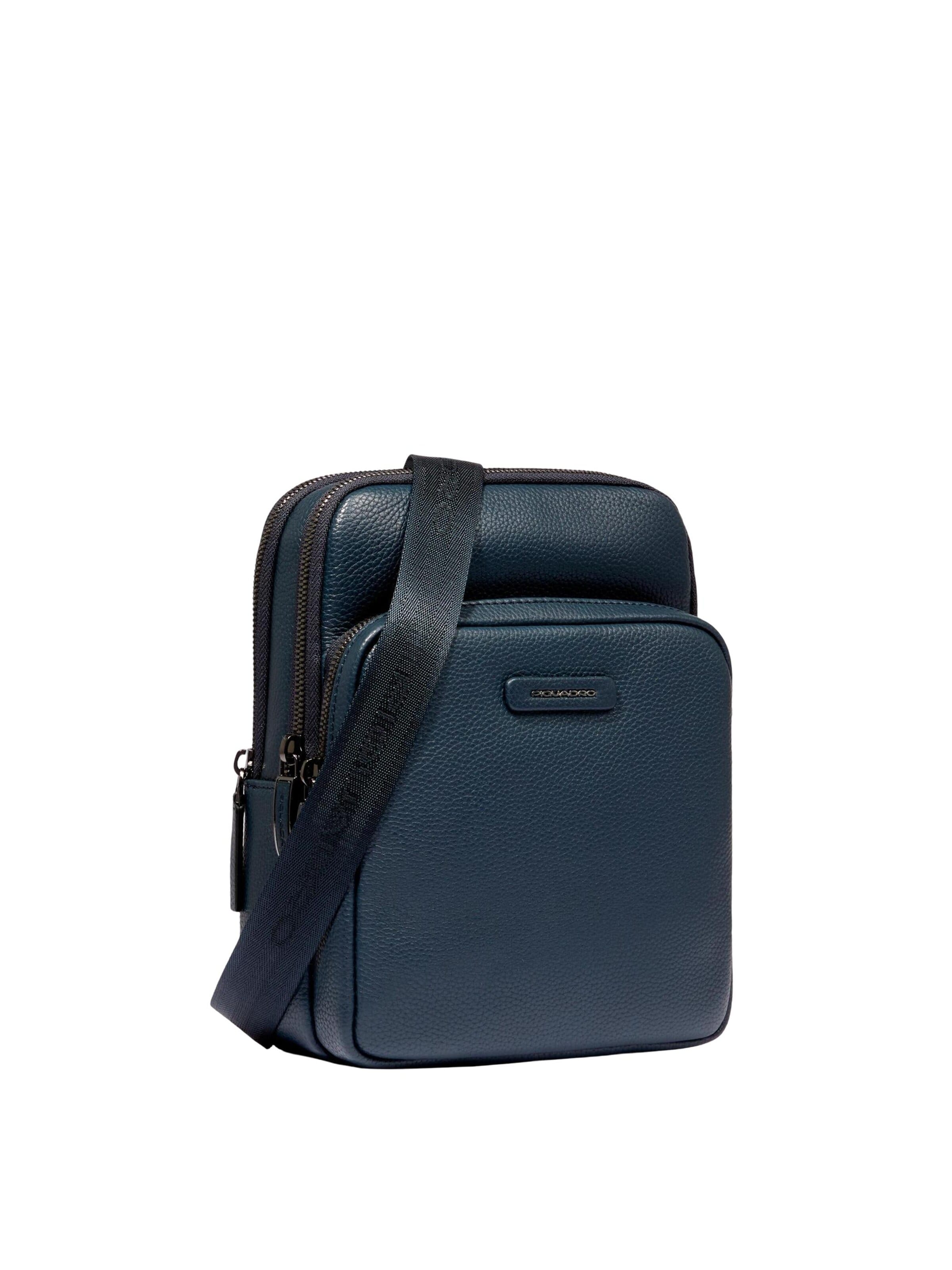 Piquadro - Bolso de hombro en azul