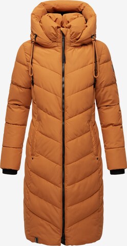 NAVAHOO Wintermantel 'Sahnekatzii XIV' in Orange: predná strana