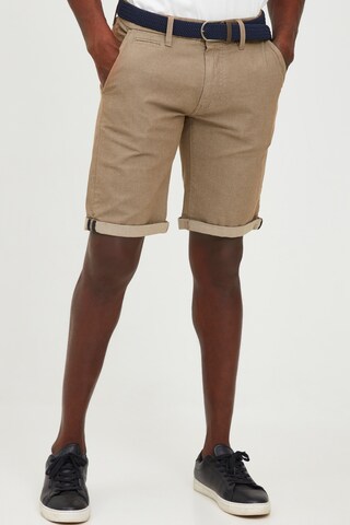 Regular Pantalon chino 'Figno' INDICODE JEANS en beige : devant