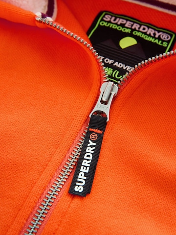 Superdry Sweatjacke in Orange