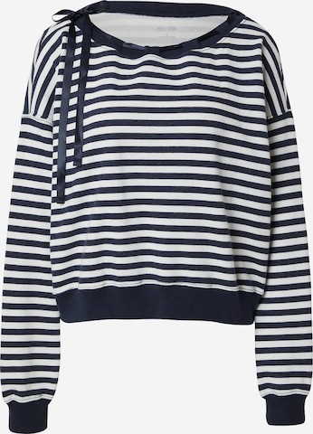 Sweat-shirt HOLLISTER en bleu : devant