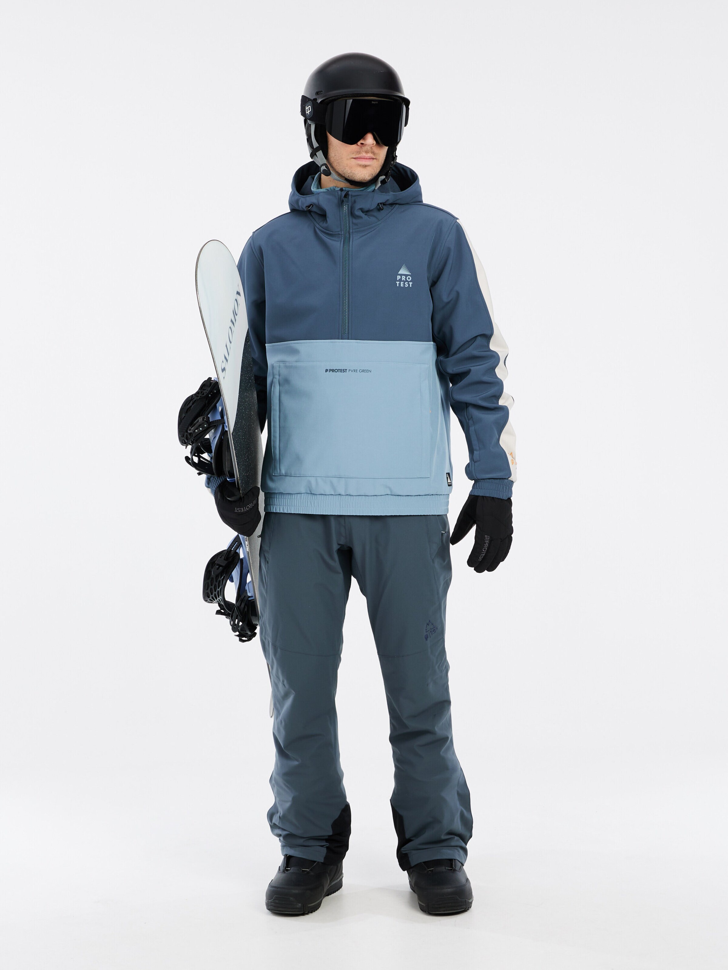 PROTEST Sportjas 'PRTCOWDEN' in Blauw