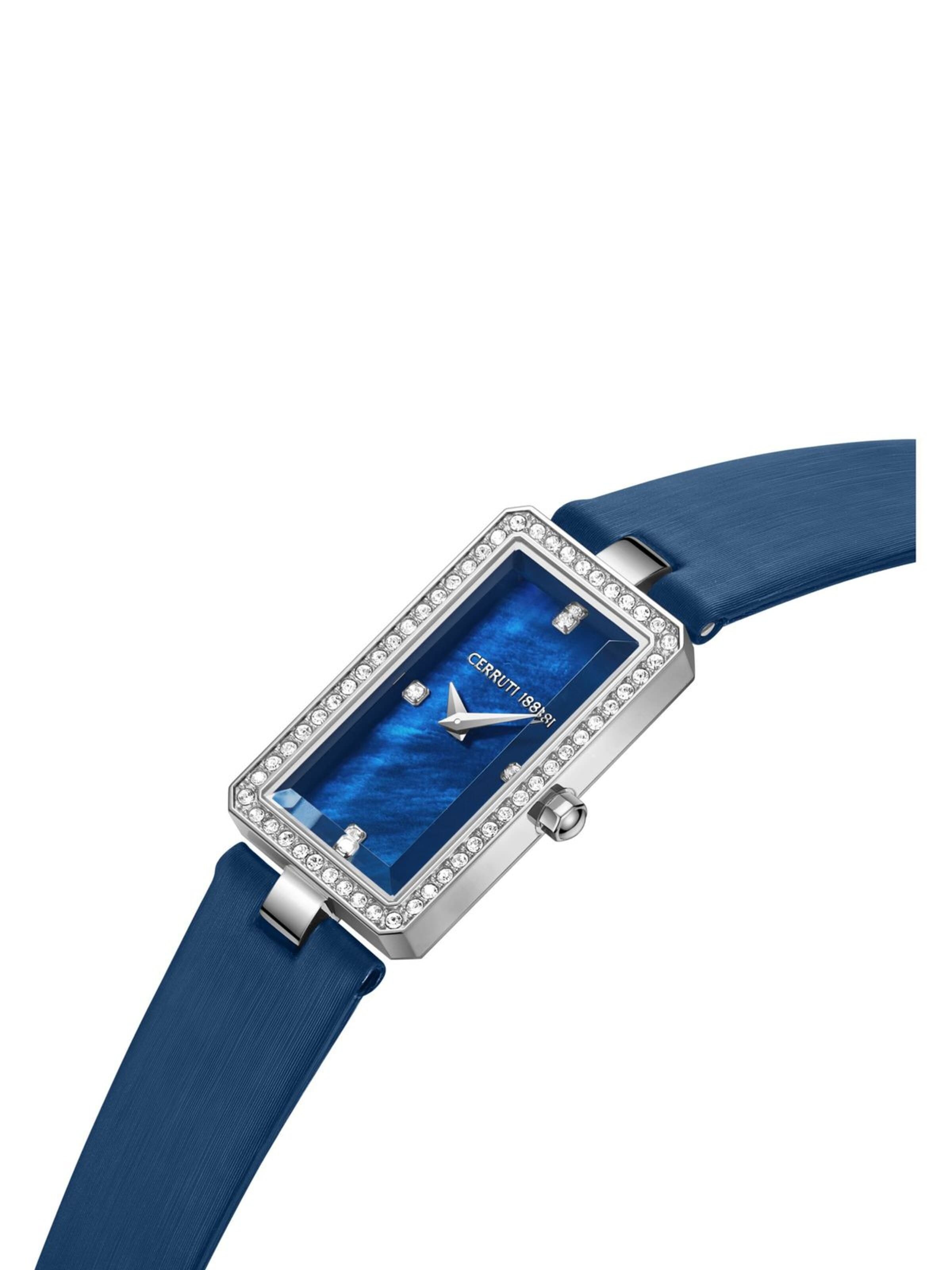 CERRUTI 1881 Analog watch 'Watch Vallucciole' in Blue
