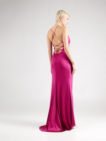 Robe de soirée Laona en rose