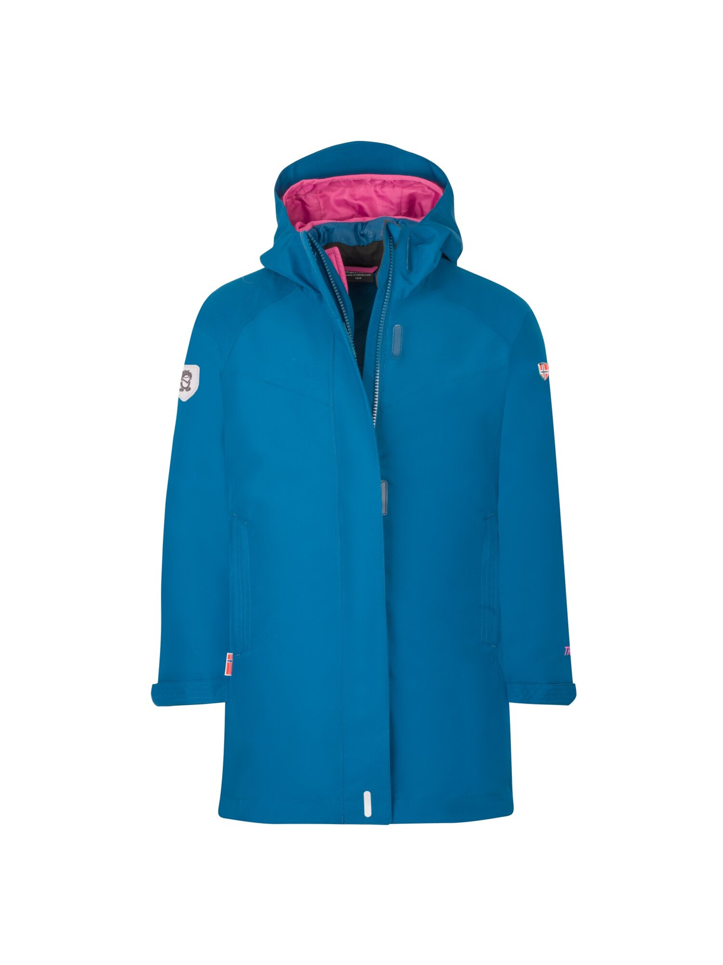 TROLLKIDS Outdoor jacket in Blue: front