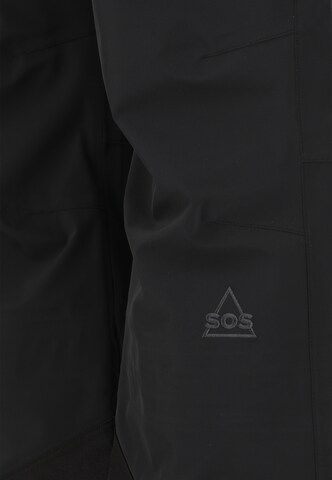 SOS Regular Outdoor Pants 'Lipno' in Black