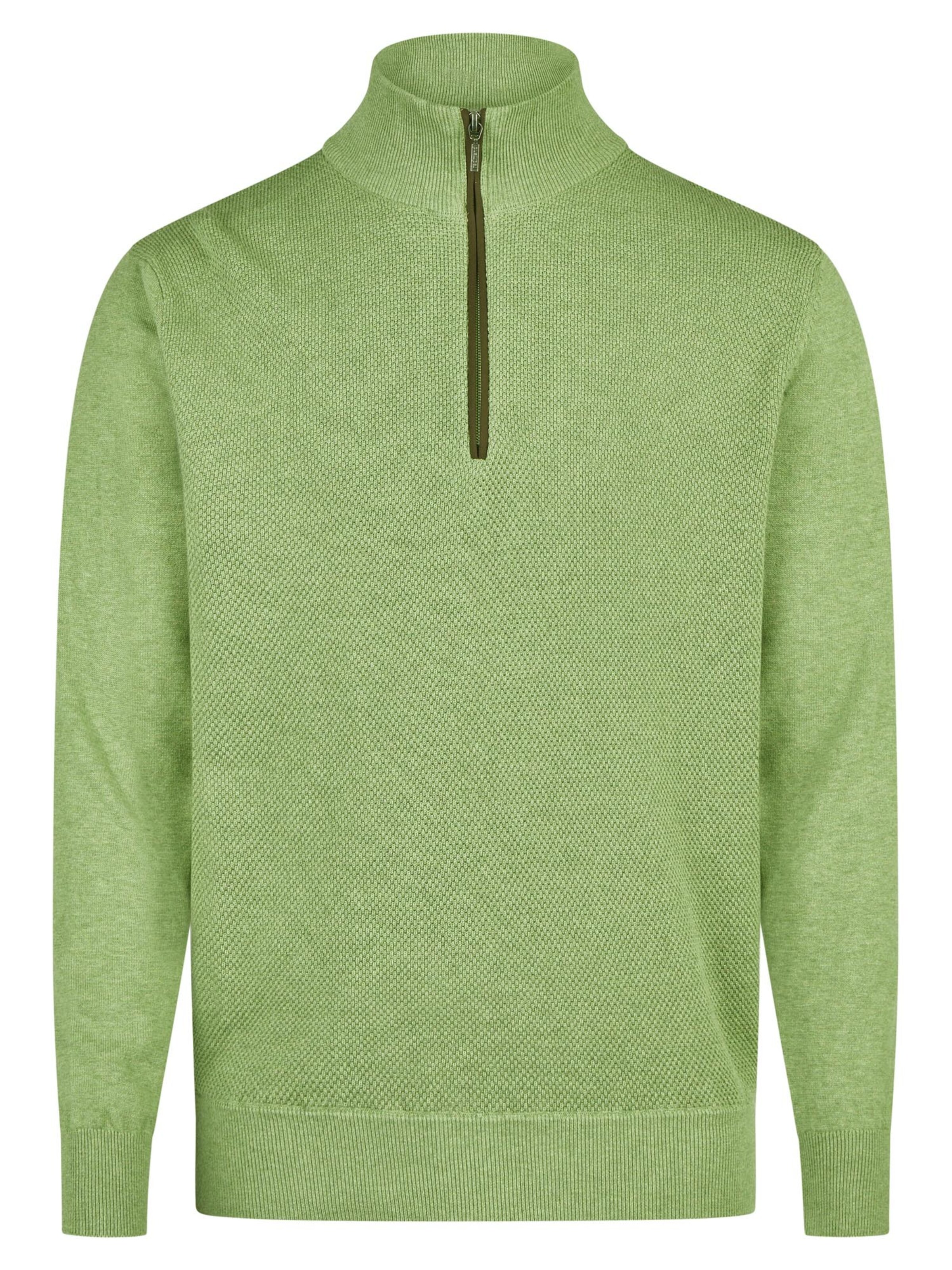 redmond Sweater 'Basic' in Green: front