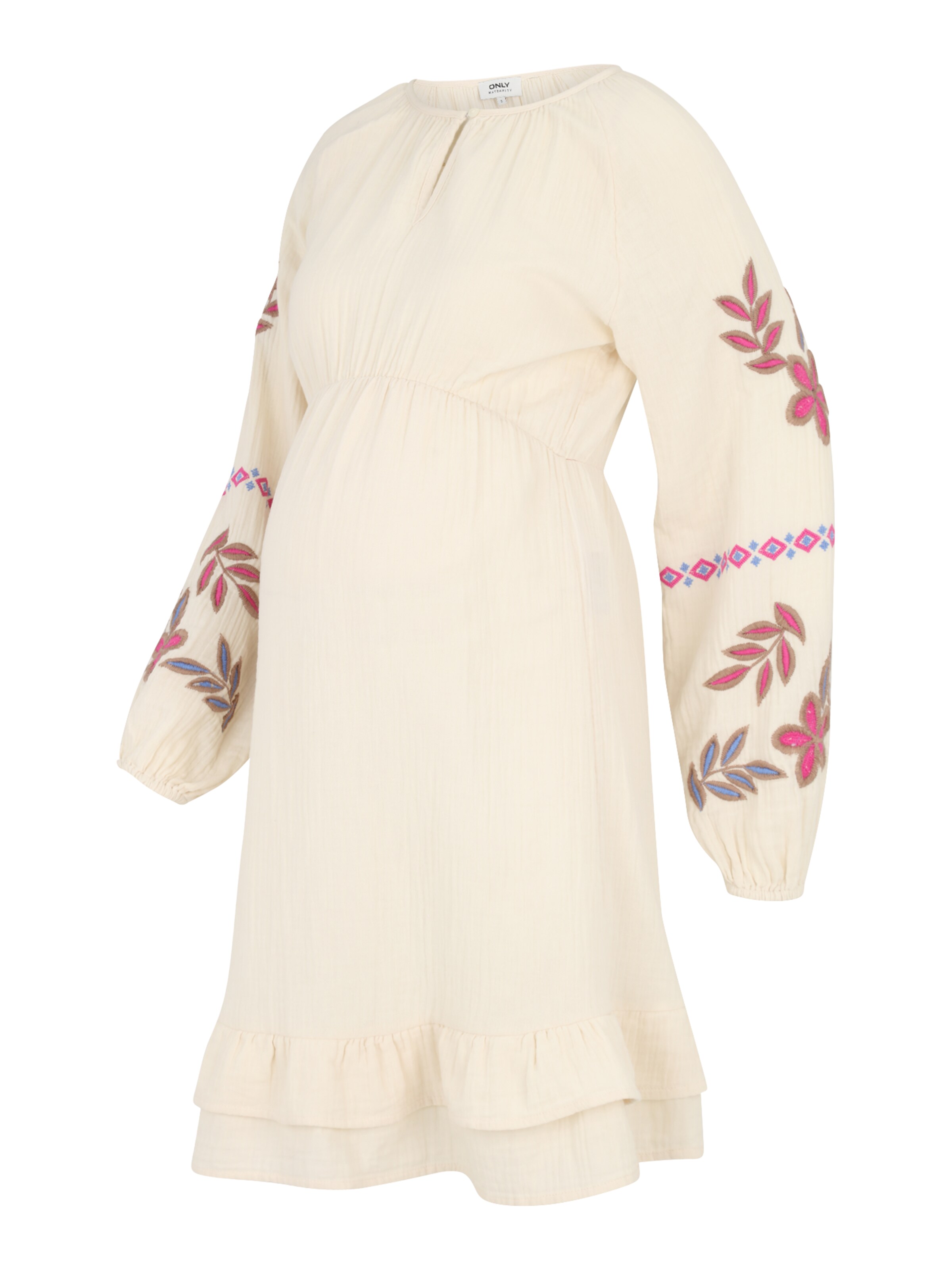 Only Maternity Dress 'OLMBLAKE' in Grey: front