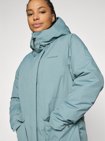 Manteau outdoor 'LEYA' Didriksons en bleu