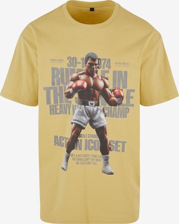 MT Upscale Shirt 'Rumble' in Yellow: front