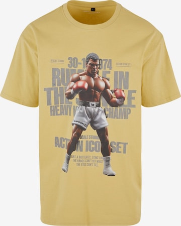 T-Shirt 'Rumble' MT Upscale en jaune : devant