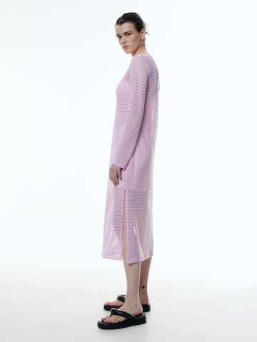 EDITED Úpletové šaty 'Zuleika' – pink: přední strana