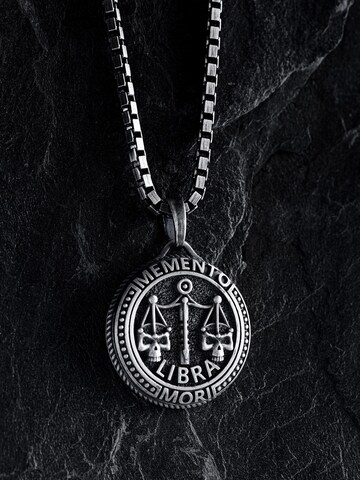 REYTEL Pendant 'AQUARIUS. MEMENTO MORI' in Silver