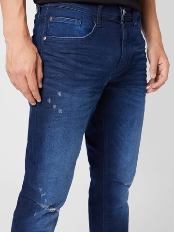 BLEND Slimfit Jeans 'Jet' in Blau