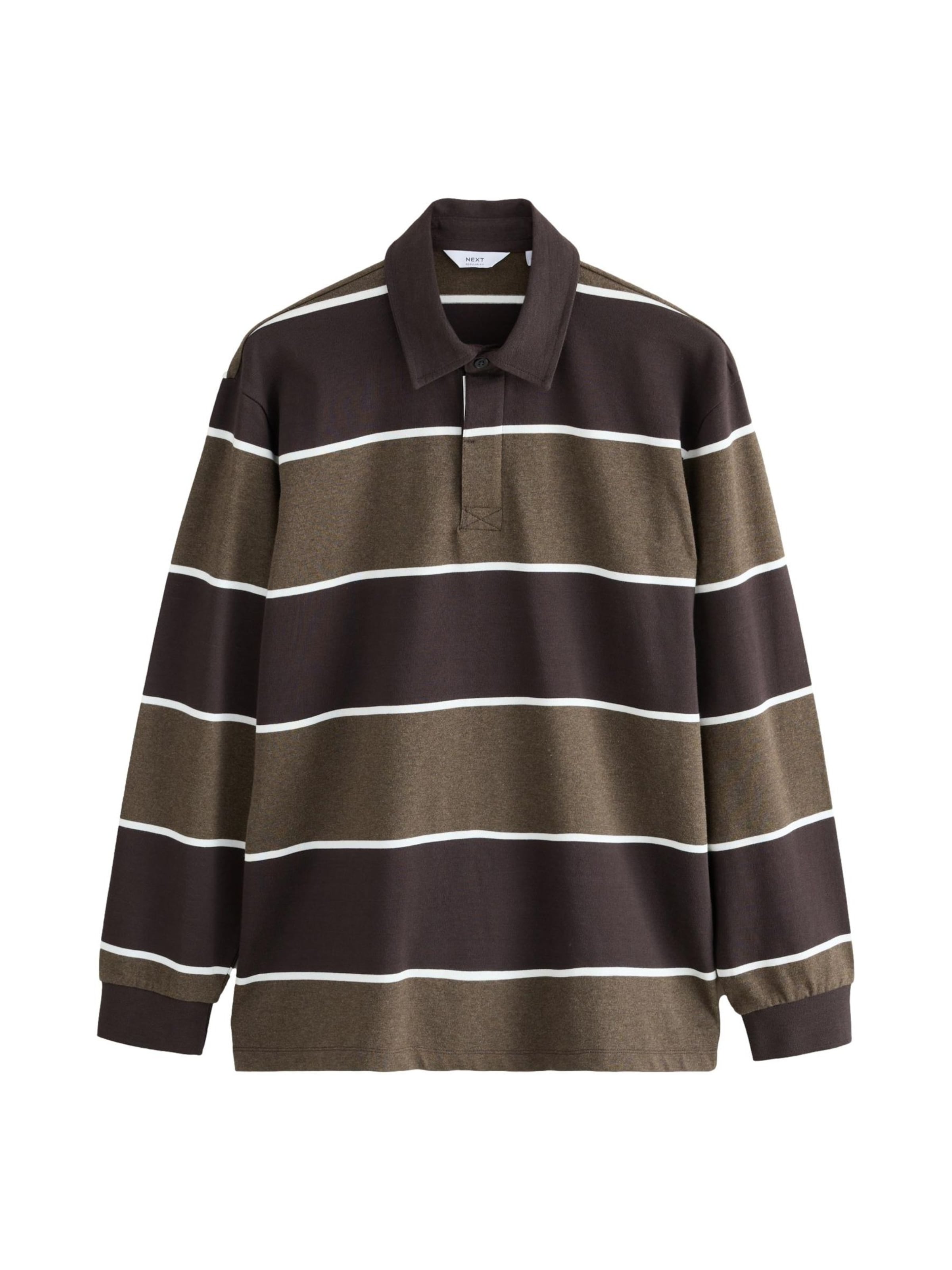 Next Shirt in Brown: front