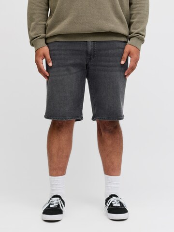 Jack & Jones Plus Regular Hose in Schwarz: Vorderseite
