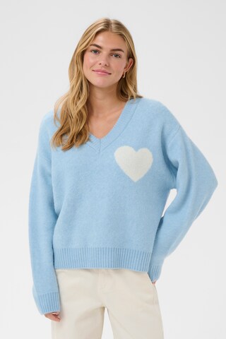 Pull-over 'PariaSZ' SAINT TROPEZ en bleu : devant