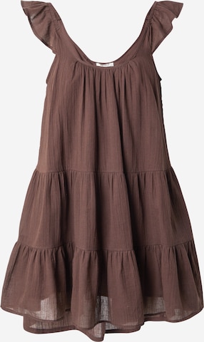 Robe d’été 'ONLNabila' ONLY en marron : devant