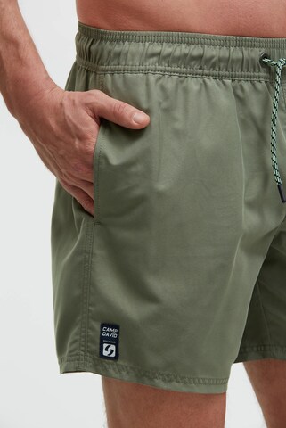 CAMP DAVID Board Shorts in Green
