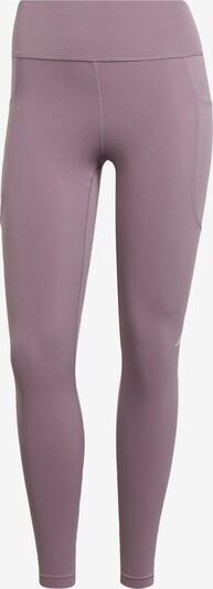 Sportinės kelnės 'Dailyrun' iš ADIDAS PERFORMANCE, spalva – sidabro pilka / rausvai violetinė spalva, Prekių apžvalga