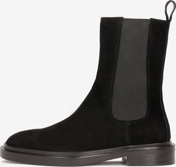 Kazar - Botas Chelsea en negro: frente