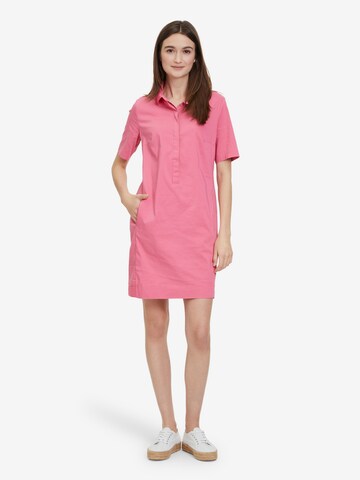 Betty & Co Shirt Dress in Pink