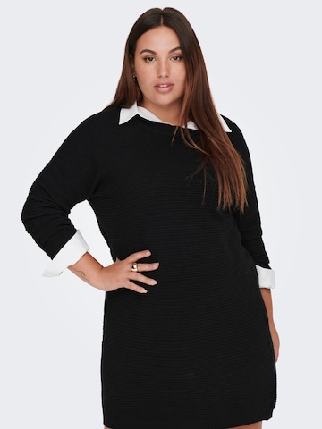 ONLY Carmakoma Knitted dress in Black