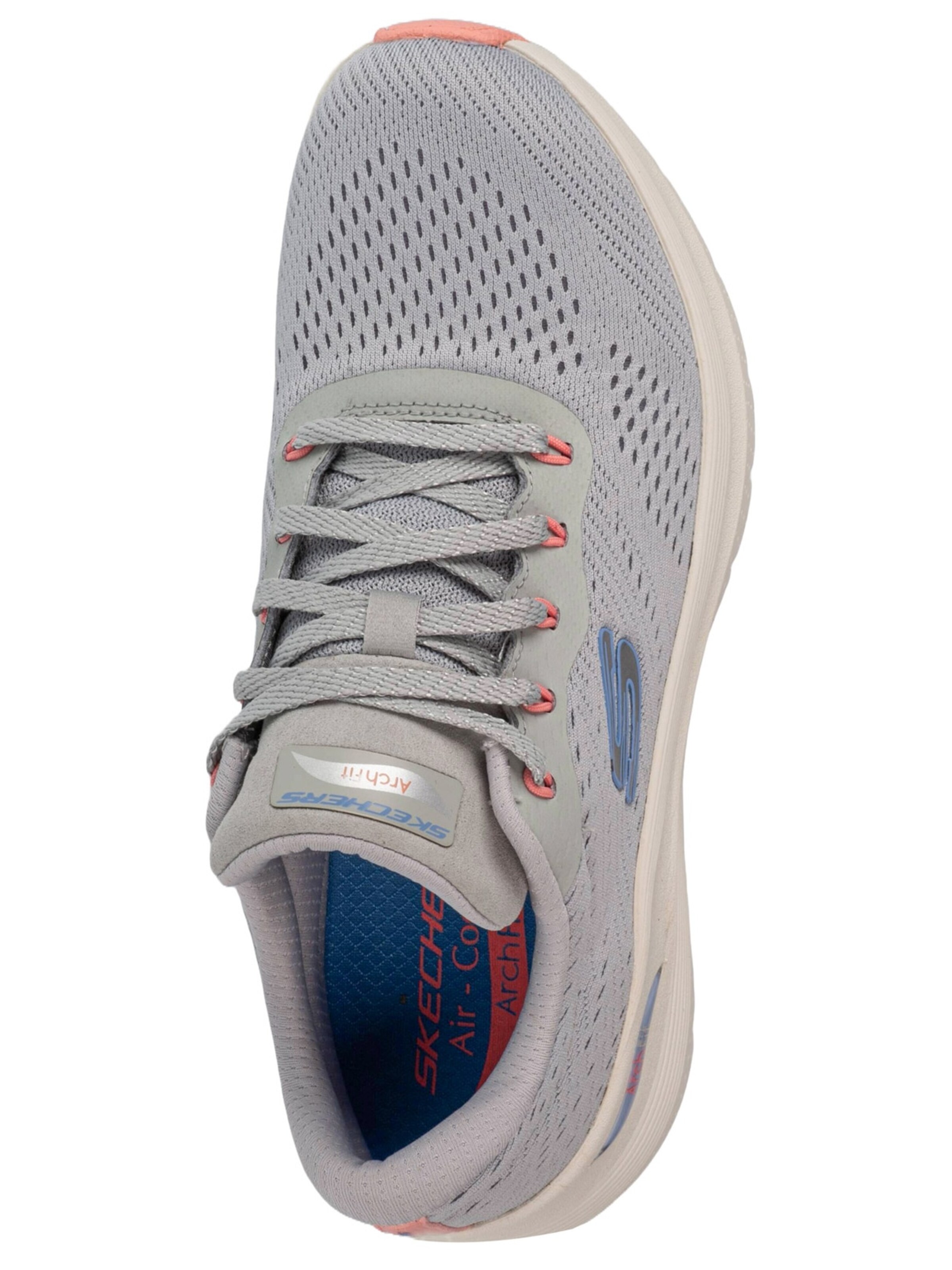 SKECHERS Veterschoen 'Arch Fit  2.0' in Grijs