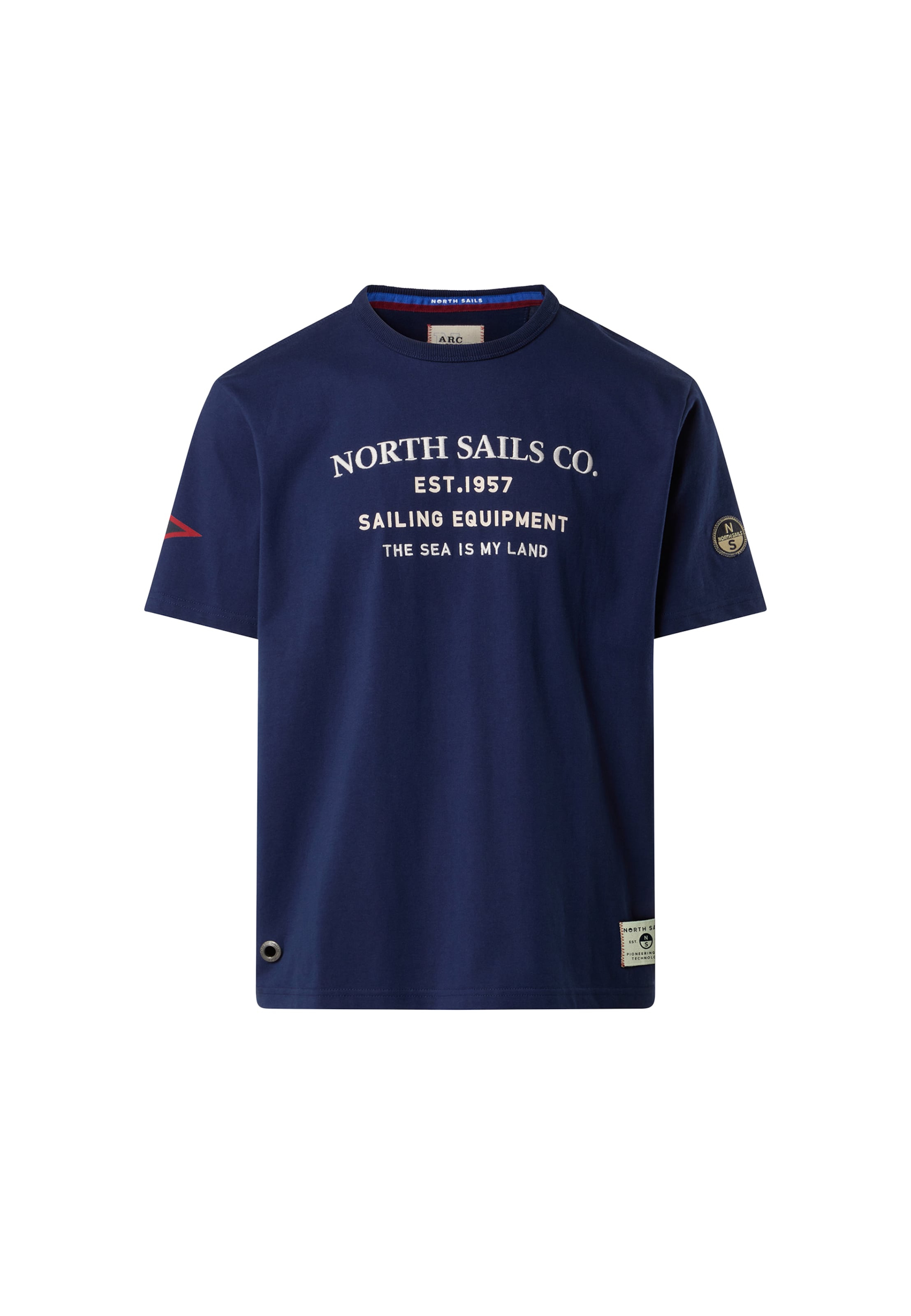 North Sails Bluser & t-shirts i blå: forside