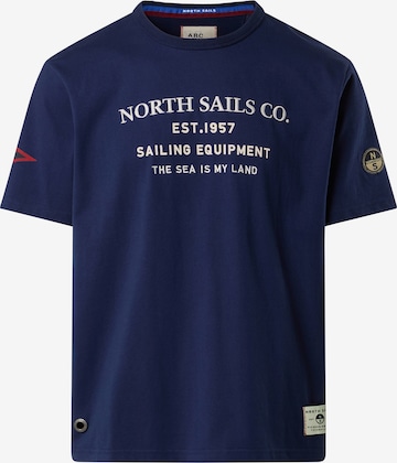 North Sails Bluser & t-shirts i blå: forside
