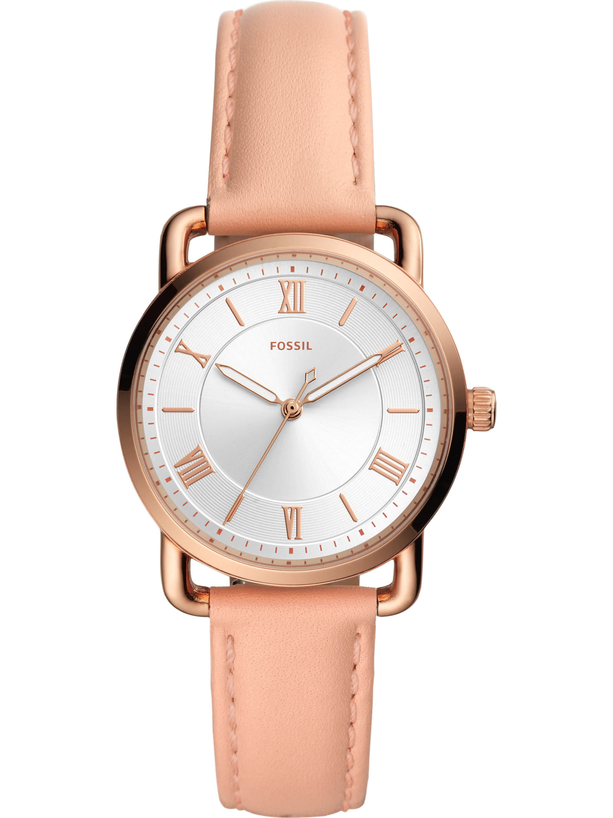 rožinė FOSSIL Analoginis (įprasto dizaino) laikrodis 'COPELAND': priekis