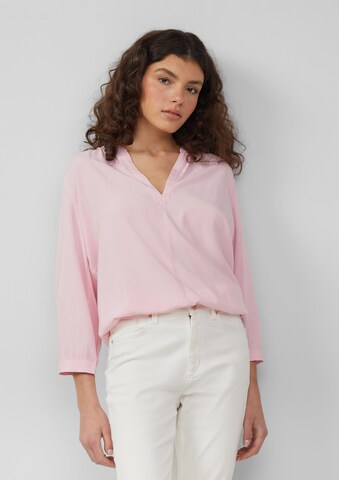 QS Bluse in Pink: Vorderseite