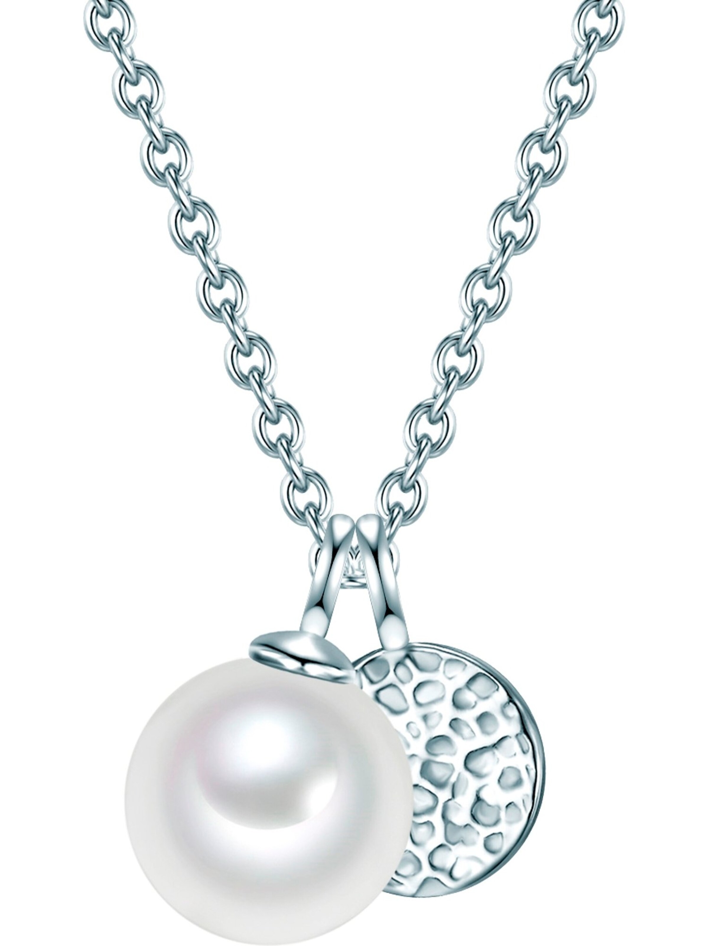 Valero Pearls Necklace in Silver