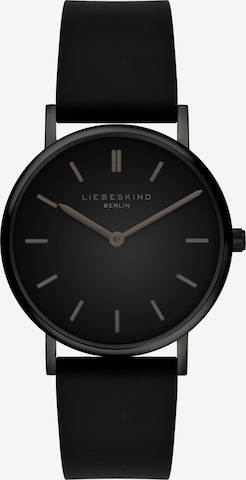Liebeskind Berlin Uhr in Schwarz: Vorderseite