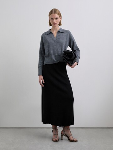 Scalpers Skirt in Black: front