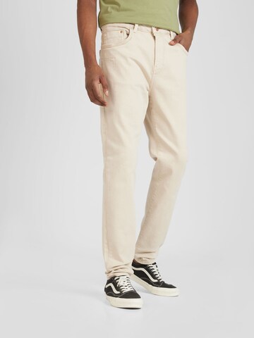 Tapered Jeans 'Reeves' de la LTB pe bej: față