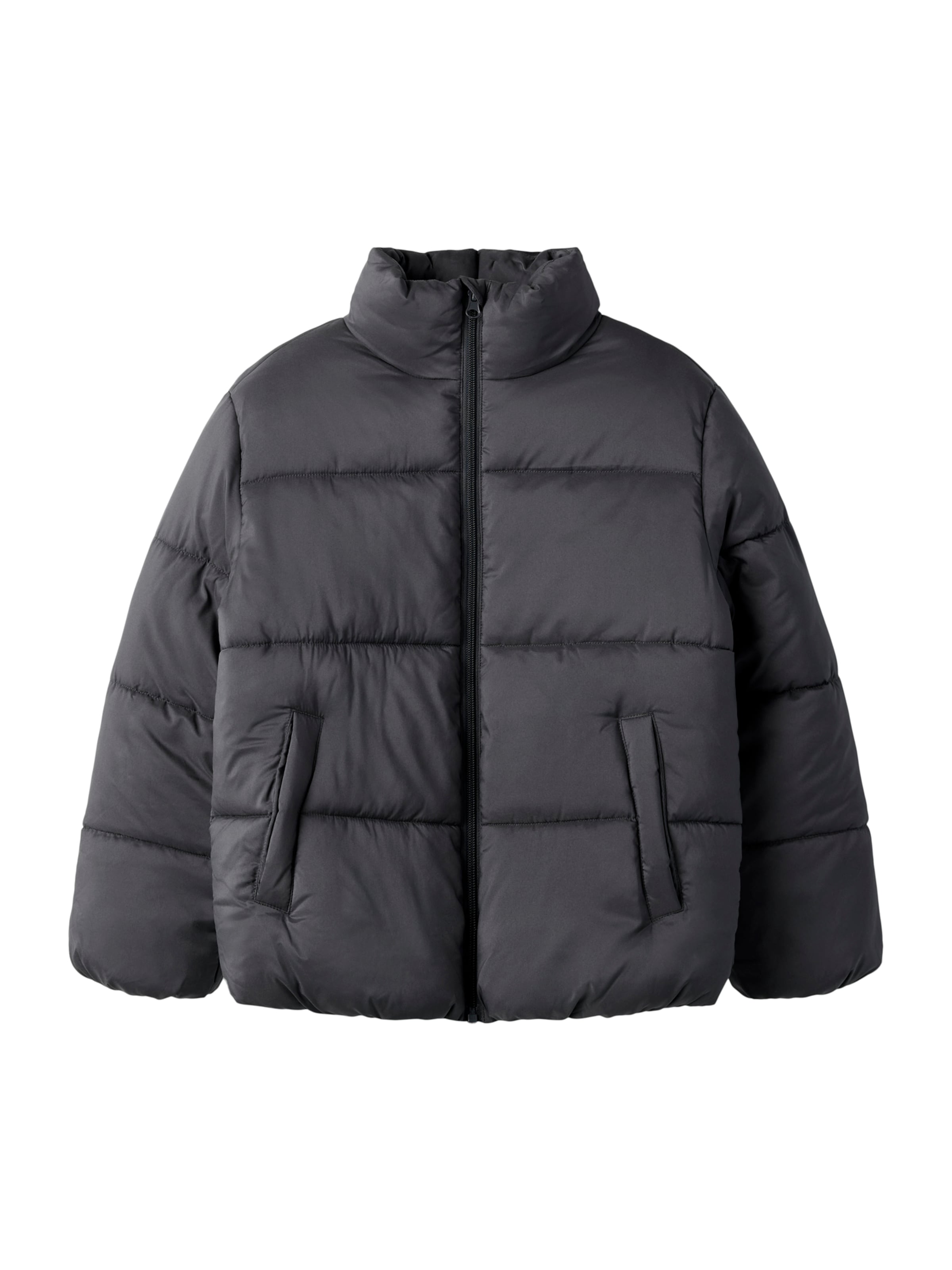 NAME IT Jacke 'NKMFORTY' in Grau: Vorderseite