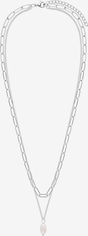 Lucardi Ketting 'Essentials' in Zilver: voorkant