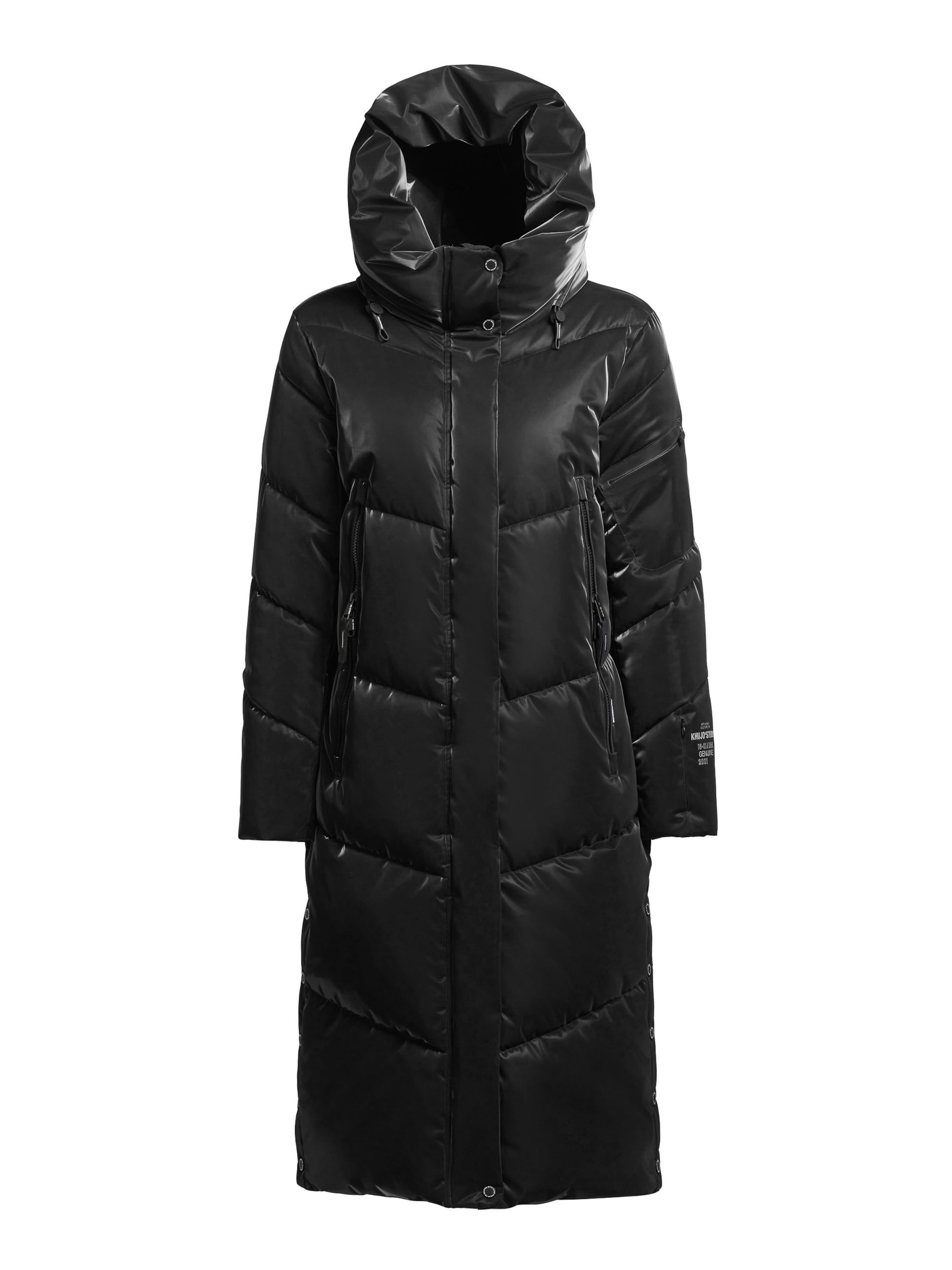khujo Χειμερινό παλτό &#x27;PULSET&#x27; σε μαύρο: μπροστά