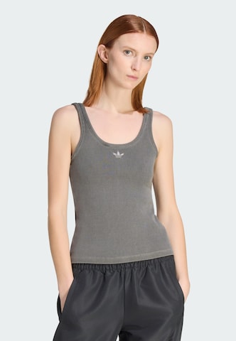 ADIDAS ORIGINALS Top 'Essentials' in Grijs: voorkant