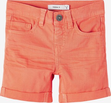 Pantalon 'SOFUS' NAME IT en orange : devant