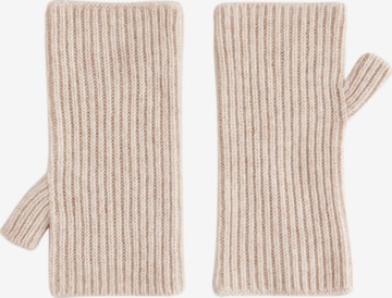 Muffole di Next in beige: frontale