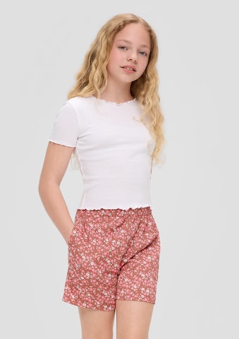 s.Oliver Regular Shorts in Rot