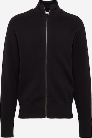 Calvin Klein Bluza rozpinana 'MILANO' w kolorze czarny: przód