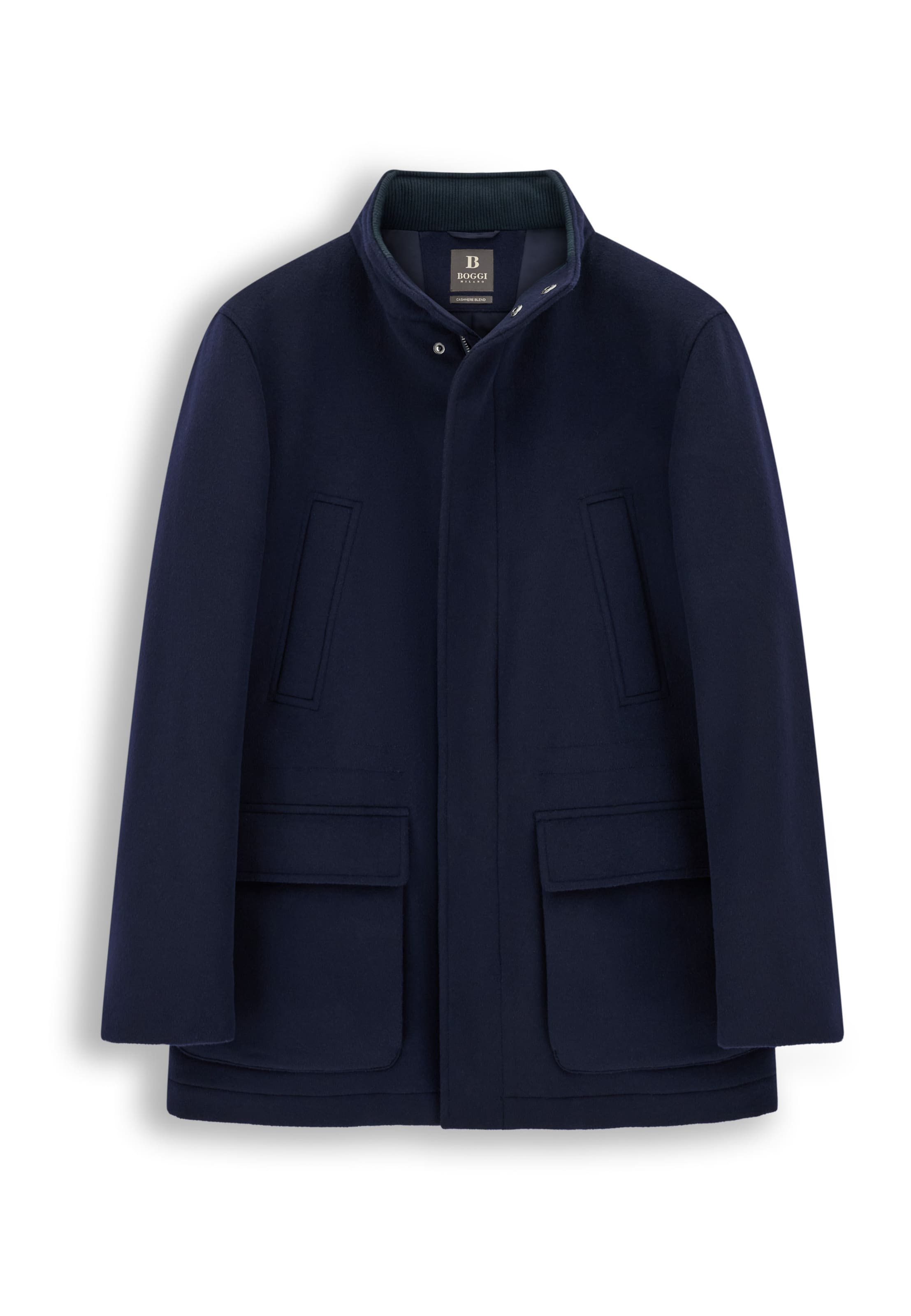 Boggi Milano Tussenjas in Blauw: voorkant