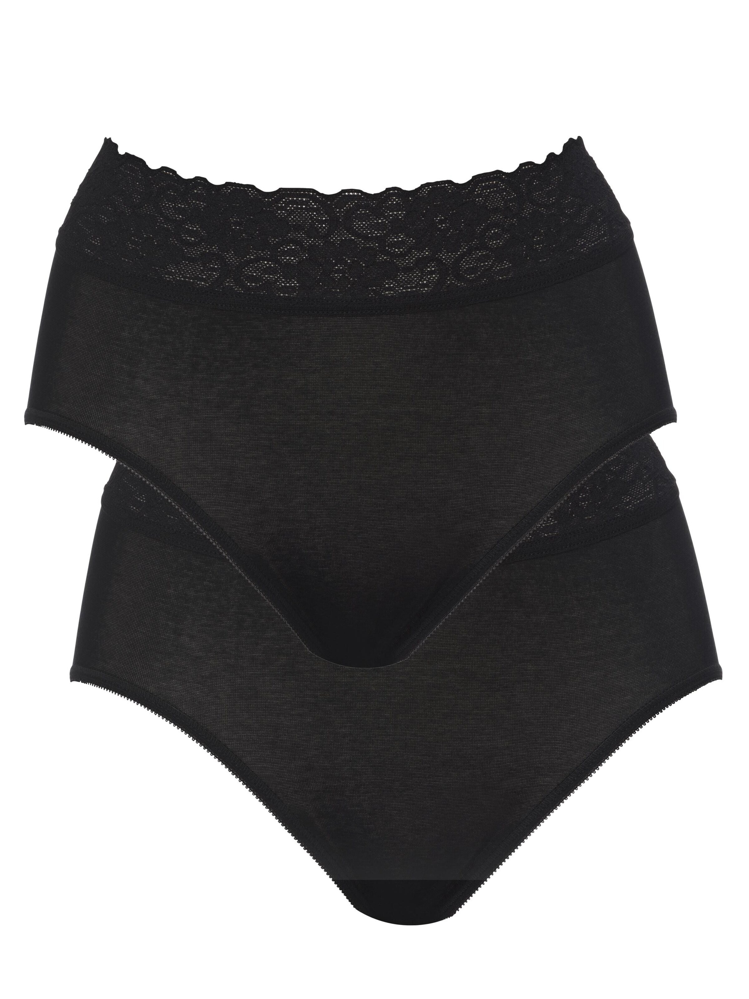 Slip di CALIDA in nero: frontale