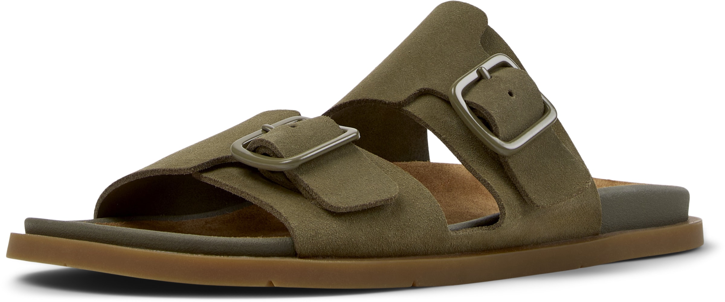 Sandalo 'Lluc' di CAMPER in verde: frontale