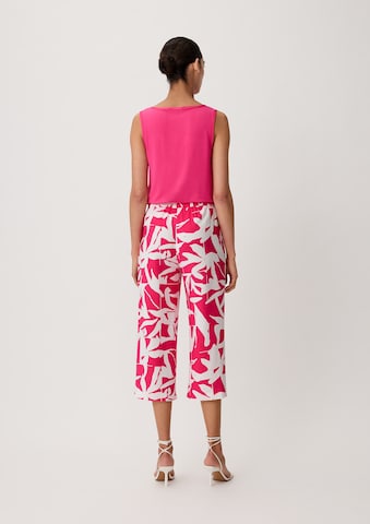 Regular Pantalon COMMA en rose